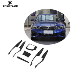 Dry Carbon Fiber G20 Interior Trims for BMW 3 Series G20 2019-2020 7pcs/set