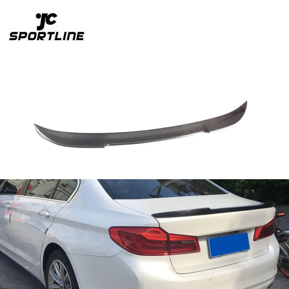 Carbon Fiber Rear Trunk Wing Spoiler Wing for BMW G30 G38 F90 M5 2017 - 2019