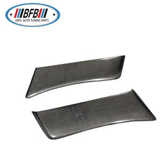 For Mustang 2015-2019 Real Carbon exterior decoration trim Side Rear Fender vents panel Trim Protect