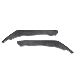 Honeycomb Carbon Fiber Rear Bumper Splitter Rear Down Flaps Fit For Infiniti Q50 Rear Bumper 2015-2017