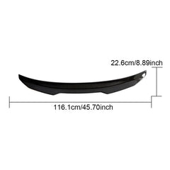 Carbon Fiber Rear Trunk Spoiler Wing Spoiler for Audi A3/Sline/S3/RS3 Sedan 2013-2020