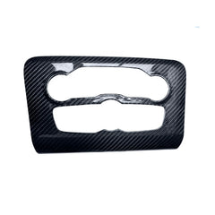 For Dodge Charger 2015-2020 Real Dry Carbon Fiber Central Control CD Panel Cover Trim