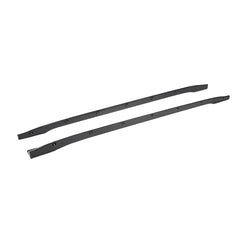 JCSPORTLINE Carbon Fiber Car Side Skirts for Tesla Model 3 Sedan 4-Door