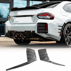 Carbon Fiber Rear Air Vent Trims for BMW G87 M2 Base Coupe 2 Door 2022 2024 Rear Air Fender Cover Trims