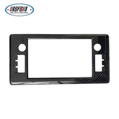 Real Dry Carbon CD Multimedia Panel CD Player Cover For Subaru BRZ for Toyota GR86 2021-2023 Navigation Screen Frame Cover