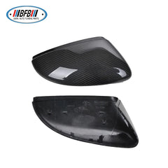 Auto Parts Real Carbon Fiber Side Door Replacement Rearview Mirror Cover For Volkswagen Scirocco 2009-2015