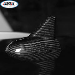 Car Roof Shark Fin Antenna Decorative Aerial Carbon Fiber Roof Antenna For Maserati Levante SUV