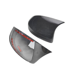 Auto Parts Car Side Mirror Cover Carbon Fiber Look For Hon-da Fit Jazz Review Mirror Cover 2014-2020