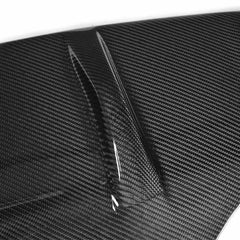 K Style Carbon Fiber Rear Diffuser Lip For Porsche Macan