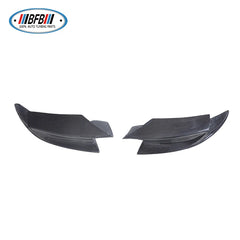 For BMW 5 Series F10 M5 2012-2016 Carbon Fiber Front Bumper Lip Splitter Side Splitter Apron