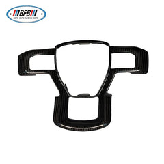 Replacement Steering Wheel Trim Real Carbon Fiber Steering Wheel Cover For FORD RAPTOR F150 2015-2020