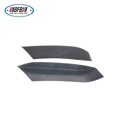 Dry Carbon Fiber Front Bumper Splitter 2 Piece Set Of Front Trim Strips Corners For F80 M3 F82 F83 M4