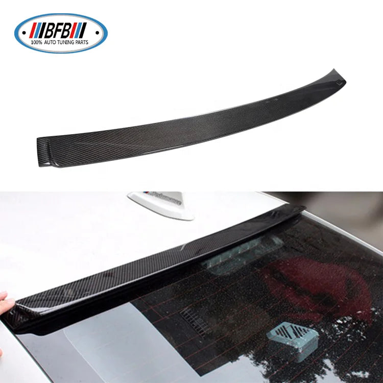 Carbon Fiber Rear Roof Spoiler For F30 2012-2016 Trunk Lip Spoiler Roof