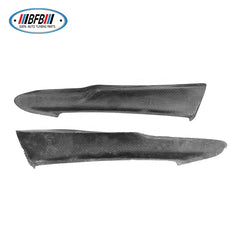 Real Full Dry Carbon Fiber Front Flaps For BMW 3 Series E90 M-Tech LCI 2009-2012