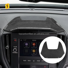 Shasha Carbon Instrument Sticker Real Carbon Fiber Interior Accessories Decoration Protection For Subaru WRX 2022 2023