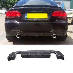 Carbon Fiber Rear Diffuser Lip For BMW 3 Series E92 E93 M Sport 2007 - 2013 325i