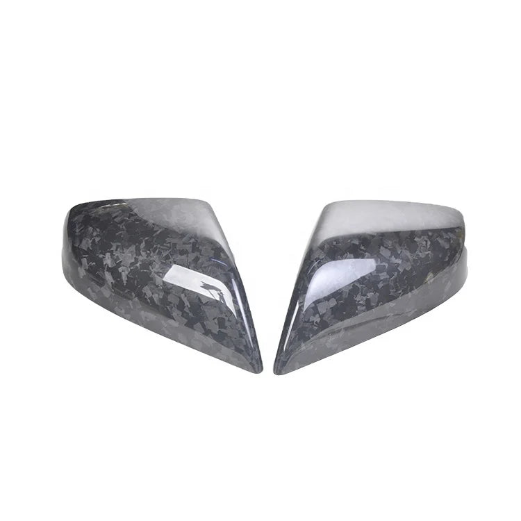 Forged Carbon Fiber Mirror Cover for Tesla Model S Rearview Side Mirror Cover