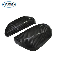 Dry Carbon Fiber Stick on Mirror Cover Fit For Toyota Camry Rear View Mirror Auto accessories