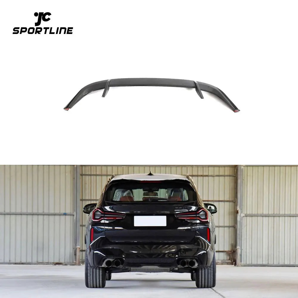 Carbon Fiber Roof Spoiler for BMW X3M F97 Sport Utility 4-Door 2022-2023