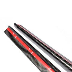 V Style 6 Series Auto Carbon Fiber Side Skirt for BMW M-Sport M-Tech F06 F12 F13 2014