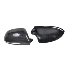 A4 B8 Real Carbon Fiber Side Mirror Covers For Audi Stick On Wing Mrror Cover 2009-2011
