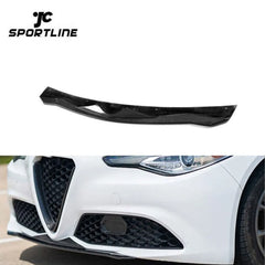 Carbon Fiber Front Lip for Alfa Romeo Giulia Base Sedan 4-Door 15-18