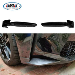 Dry Carbon Fiber G8X Front Bumper Splitters For BMW M3 M4 G80 G82  Front Splitters