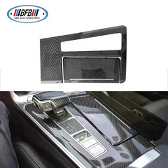 Carbon Fiber Car Interior Kits For Audi A6 2020-2022 Carbon Fiber Center control Cover