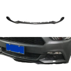 1Piece Style Real Carbon Fiber Good Quality Front Bumper Lip For Ford Mustang 2015+