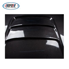 Real Carbon Fiber Bonnet Hood Carbon Engine Cover Replacement Style For Ford Mustang 2015+