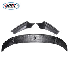 MP style Carbon Fiber Front Bumper Lip With Splitters For BMW 5 Series F10 2012-2016