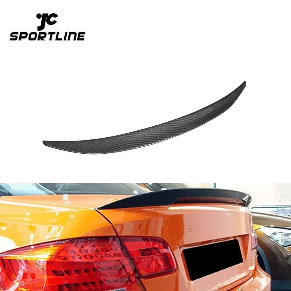 Carbon Fiber Rear Trunk Spoiler Wing for BMW 3 Series E92 325 M3 Coupe 2005 - 2011