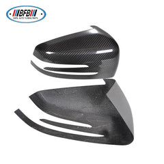 Add on Type Real Carbon Fiber Side Mirror Cover for W204 2012-2013 Rearview Mirror Cover Sticker