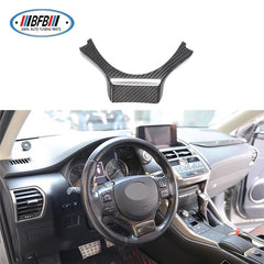 Steering Wheel Cover Real Dry Carbon Center Trim For Lexus NX IS RC NX200t 300h CT200h IS350 RC300