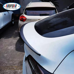 OEM Style Model Y Rear Spoiler Real Dry Carbon Wing Lip Spoiler For Tesla Model Y 2020up