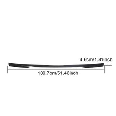 Dry Carbon Fiber L494 Rear Door Wing Spoiler  Trim Moulding Cover for Land Rover Range Rover Sport Utility 4-Door 2014-2020