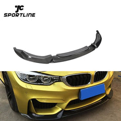 JCSportline F82 F83 Carbon Front Spoiler Lip for BMW F82 F83 M4 F80 M3 2015- 2019