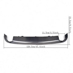 S Style Tuning Aftermarket Auto Carbon Rear Lower Lip Diffuser for Audi A4 B7 06-08