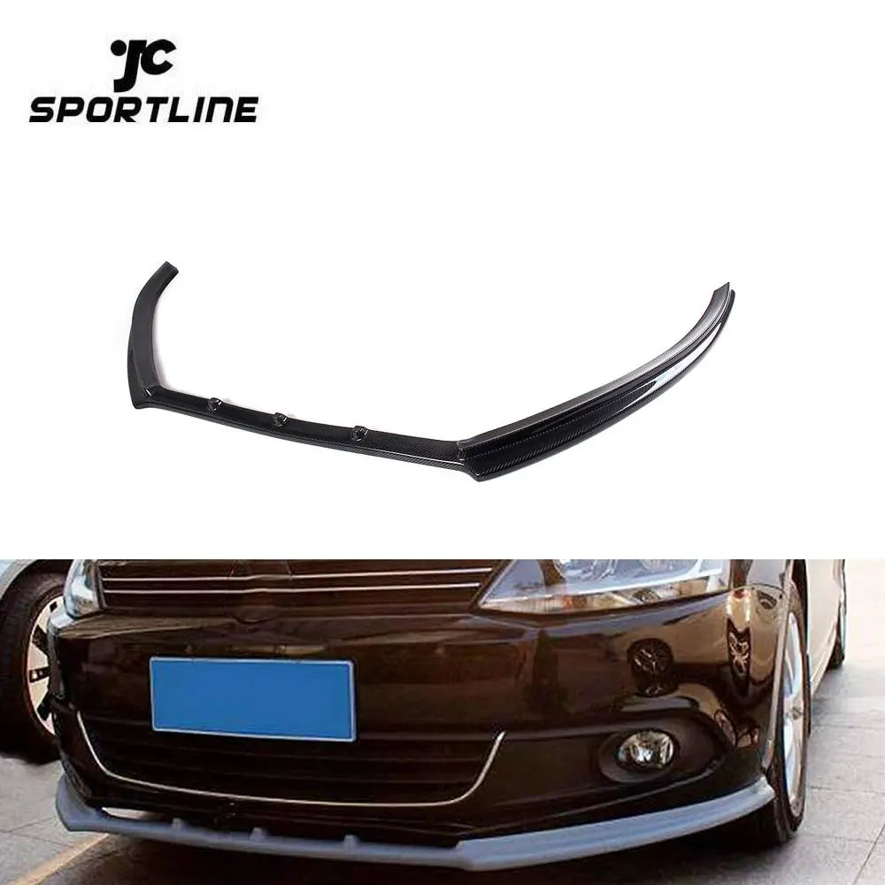 Car Carbon Fiber Front Bumper Lip for VW Jetta 2012