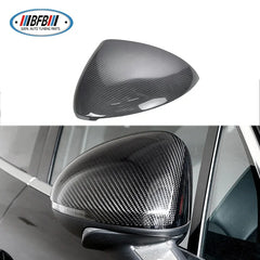 Carbon Fiber Side Mirror Cover Add on Type 100% Dry Carbon Rearview Mirror Cover For Porsche Cayenne 2014-2017