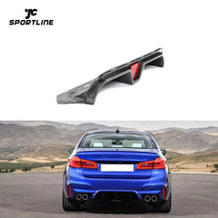 Carbon Fiber F90 M5 Rear Bumper Diffuser Lip for BMW F90 M5 Pre lci Sedan 2018 - 2020