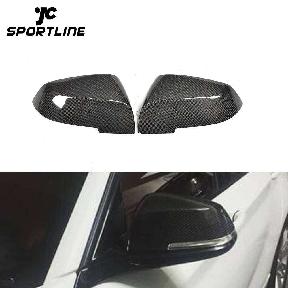 Full Replacement 5 Series Carbon Fiber Mirror for BMW F10 F11 F18 14-16