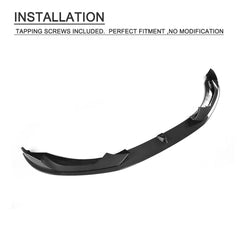 3PCS/SET Carbon Fiber F82 M4 Front Spoiler for BMW F80 M3 F82 F83 M4 14-18