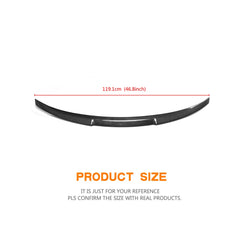 Carbon Fiber Auto F82 M4 Rear Trunk spoiler for BMW F82 M4 Base Coupe 2-Door 14-17