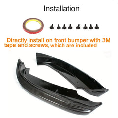 F30 Front Bumper Carbon Fiber Splitter for BMW 320i 325i 328i 335i 340i 13-17