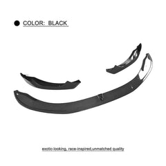 3PCS/SET Carbon Fiber F82 M4 Front Spoiler for BMW F80 M3 F82 F83 M4 14-18