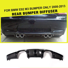 Carbon Fiber 3 Series E92 M3 Car Diffuser Lip for BMW E92 E93 M3 Convertible 2-Door 08-13