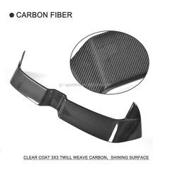 ML Carbon Fiber S3 RS3 Roof Spoiler for Audi S3 RS3 Type 8V A3 SLINE Hatchback 2-Door 14-18