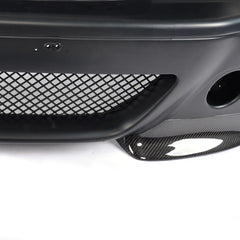 E46 M3 CSL Front Bumper with Carbon Splitters for BMW E46 M3 Base Coupe 2-Door 01-06