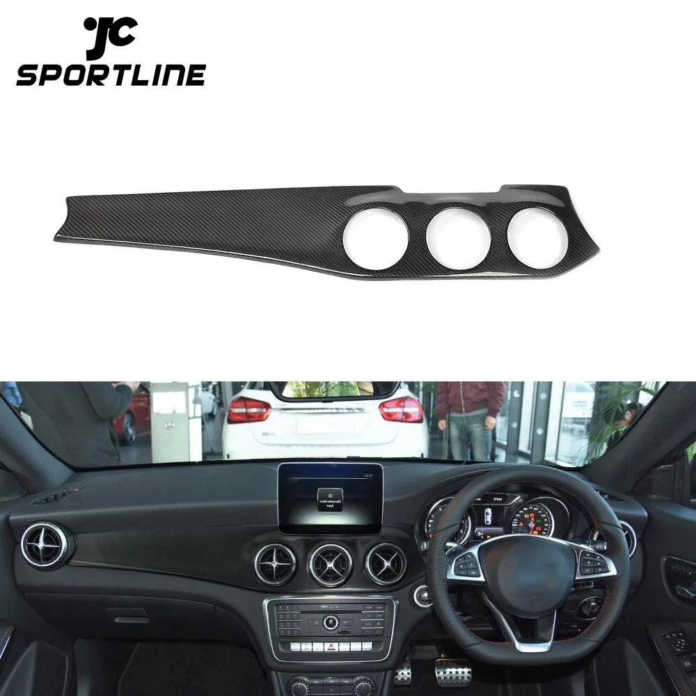 Carbon Fiber CLA250 Interior Dashboard Trim for Mercedes CLA200 CLA250 CLA45 GLA45 AMG 13-17